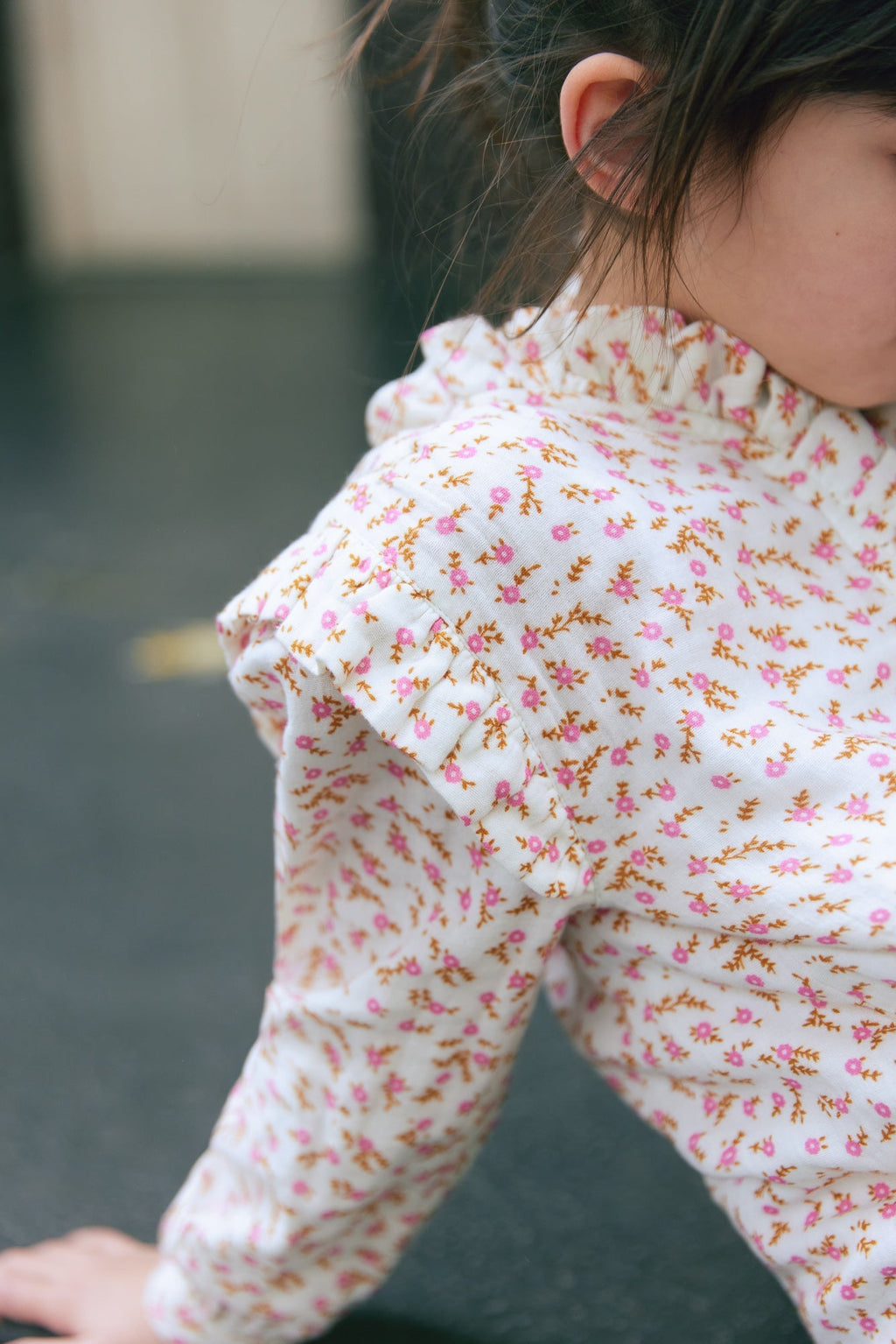Blouse - Dory Imprimé Fleuri Rose