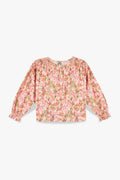 Blouse - Rose Imprimé Fleur Edelweiss