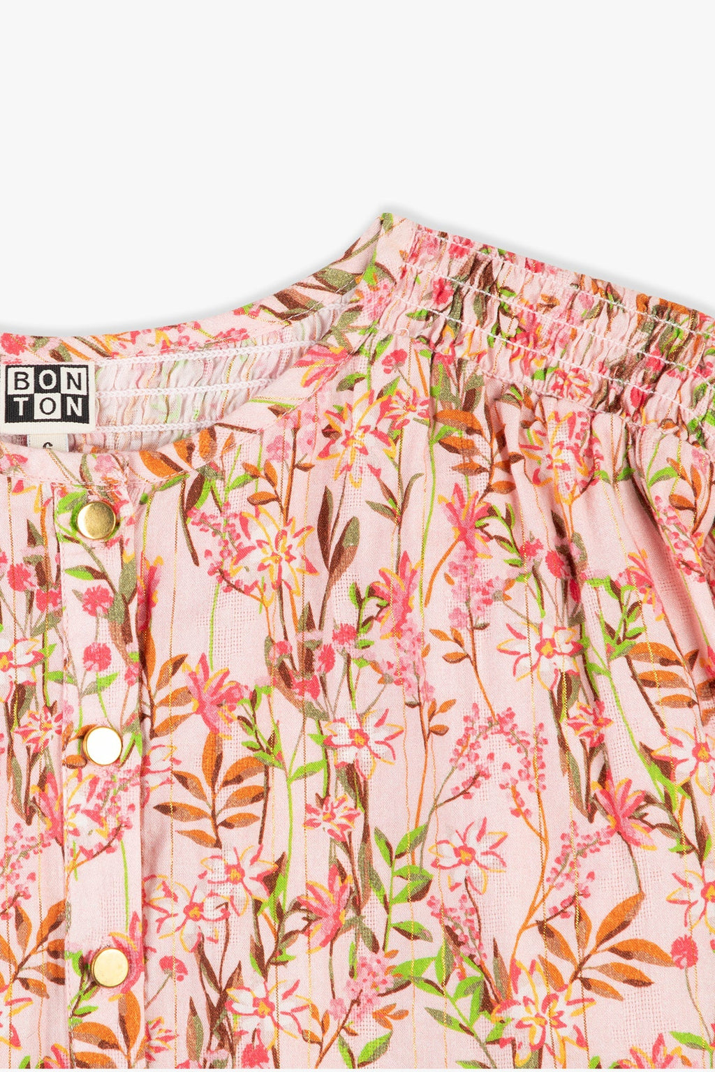 Blouse - Rose Imprimé Fleur Edelweiss