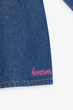 Blouse - Chambray Bleu Matelassé