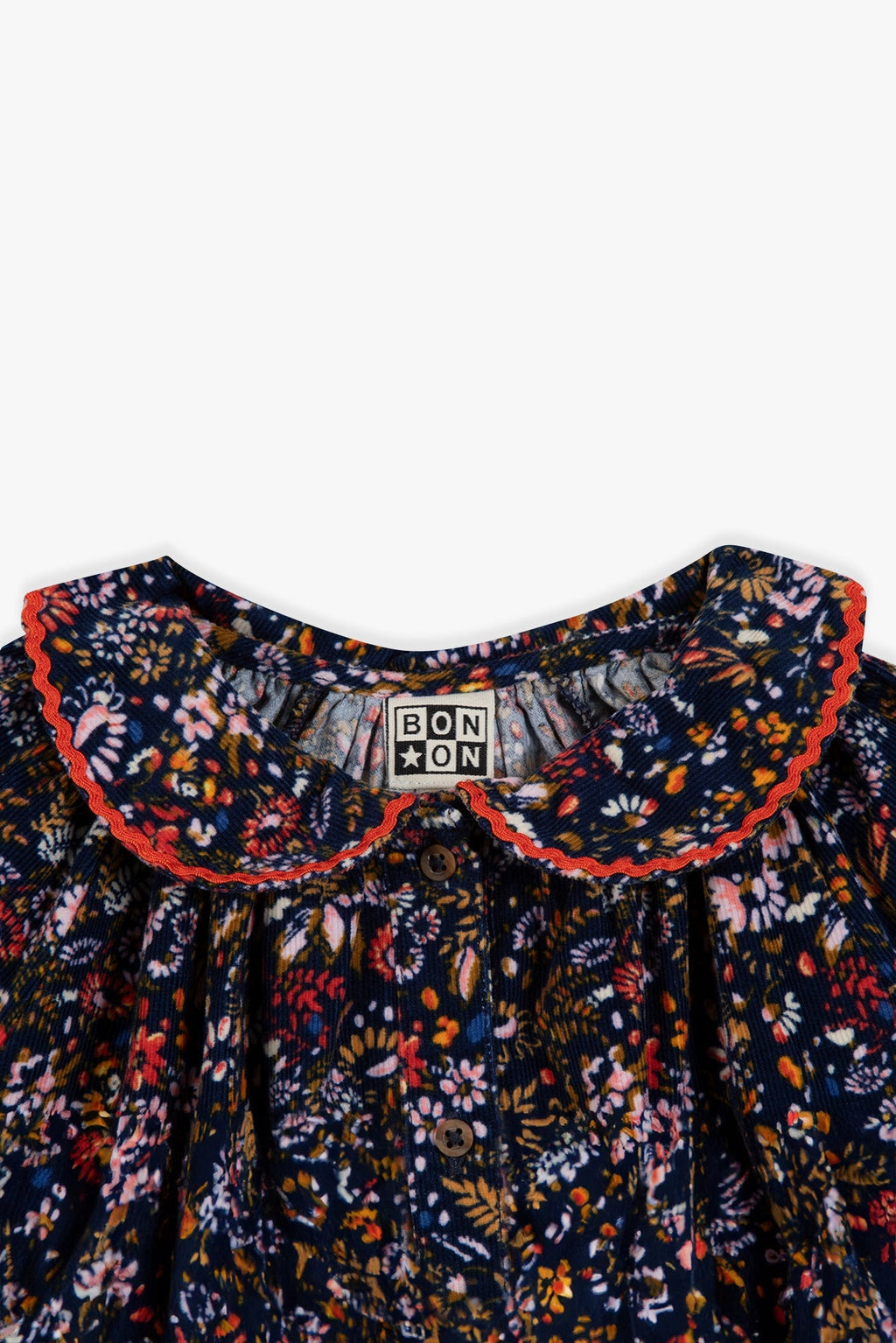 Blouse - Figue Velours Imprimé October Flower