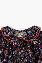 Blouse - Figue Velours Imprimé October Flower