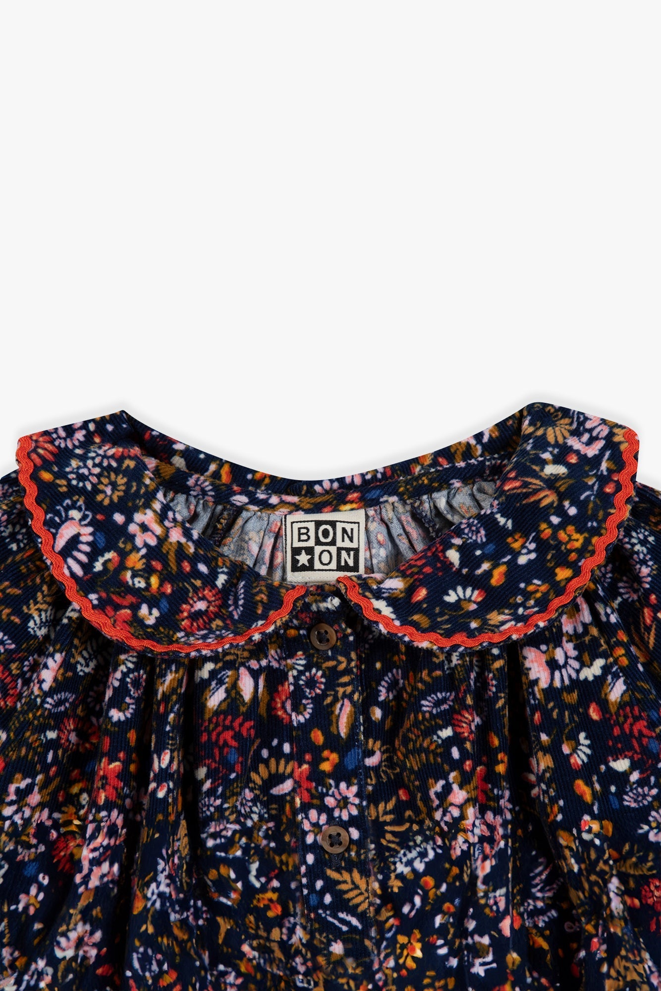 Blouse - Figue Velours Imprimé October Flower