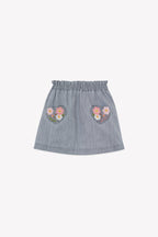 Jupe - Douchka Chambray Gris