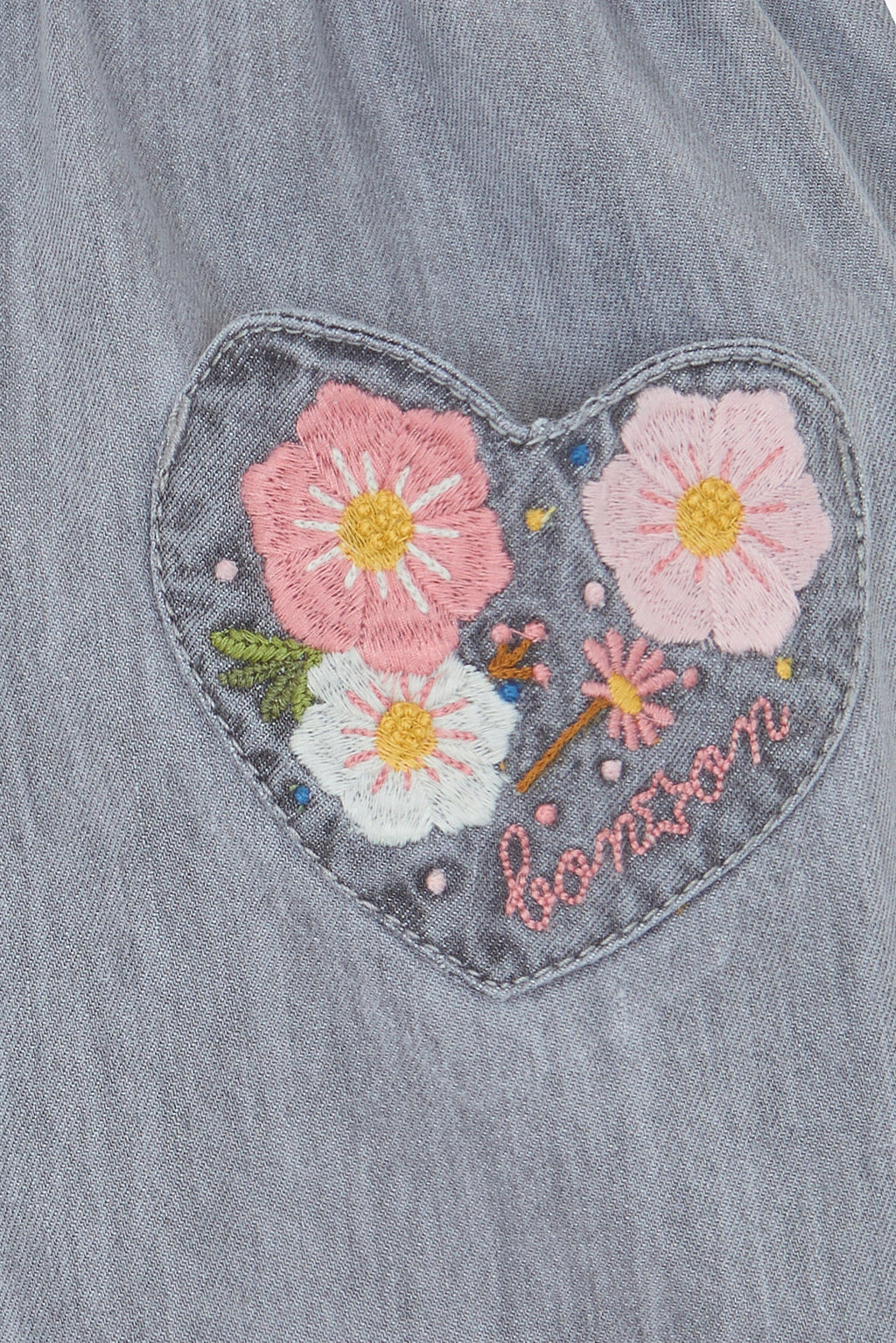 Jupe - Douchka Chambray Gris