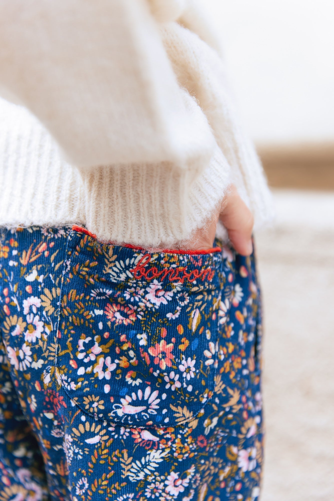 Pantalon - Babylon Imprimé October Flower