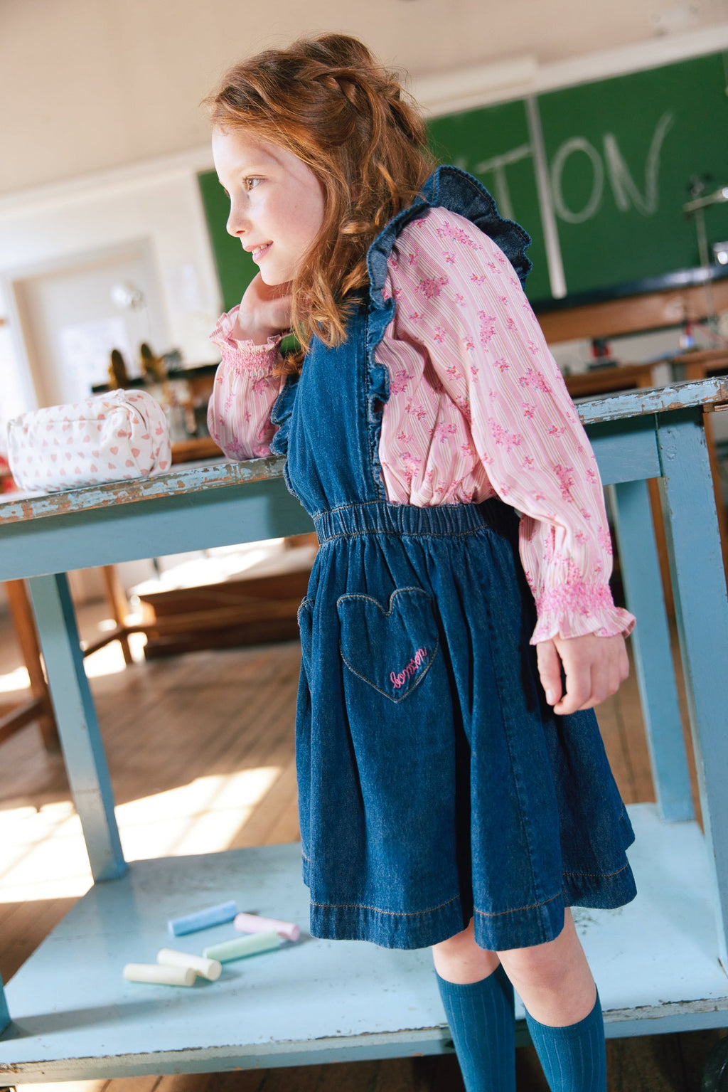 Robe - Judith Chambray Bleu