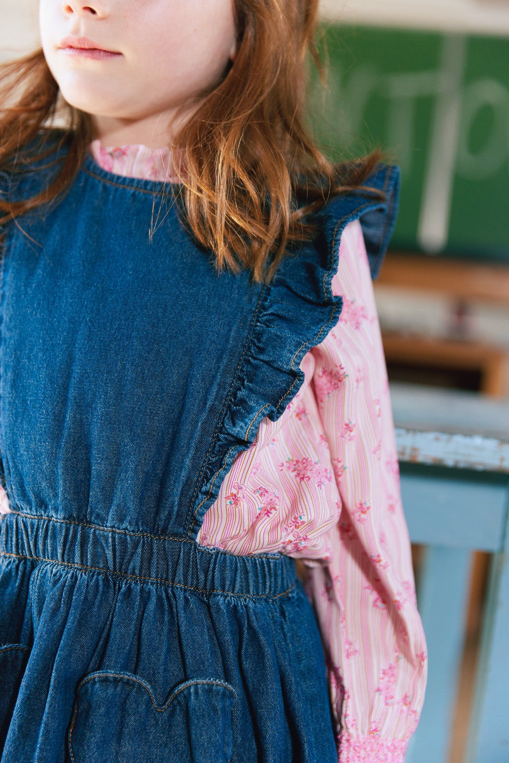 Robe - Judith Chambray Bleu