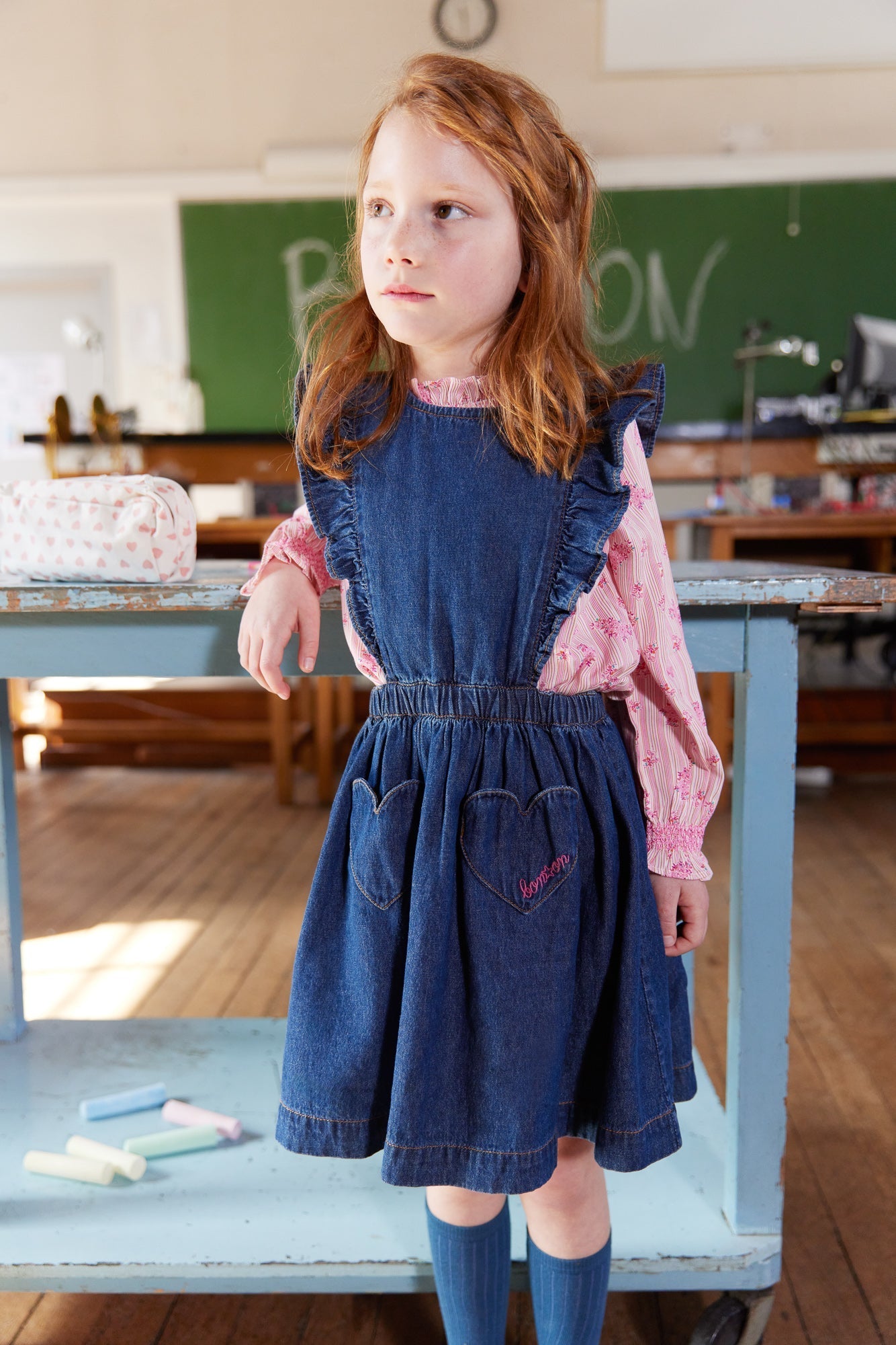 Robe - Judith Chambray Bleu
