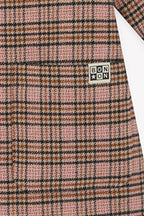 Manteau - Suzane À Carreaux Rose