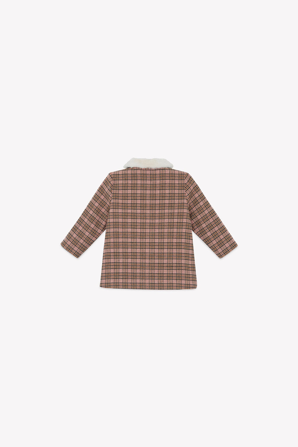 Manteau - Suzane À Carreaux Rose