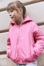 Veste - Flotte Rose Imprimé Étoiles