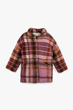 Manteau - Frenchi À Carreaux Rose