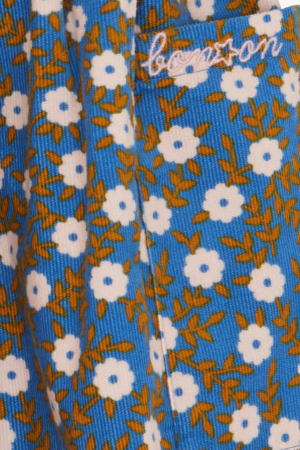 Jupe - Ruche Foulfleur Bleu