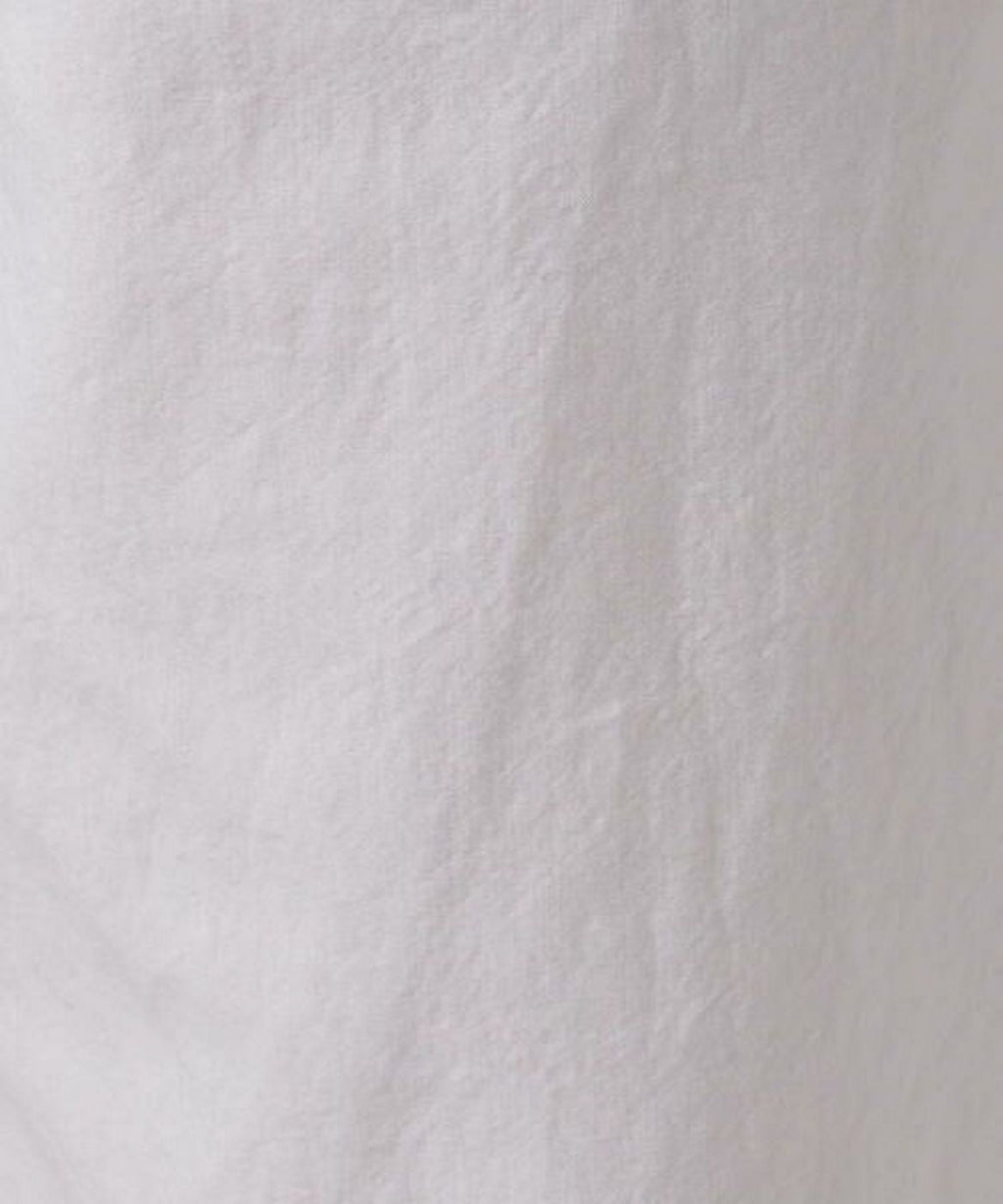 Pantalon En Popeline À Coutures Torsadées - Blanc - Homme