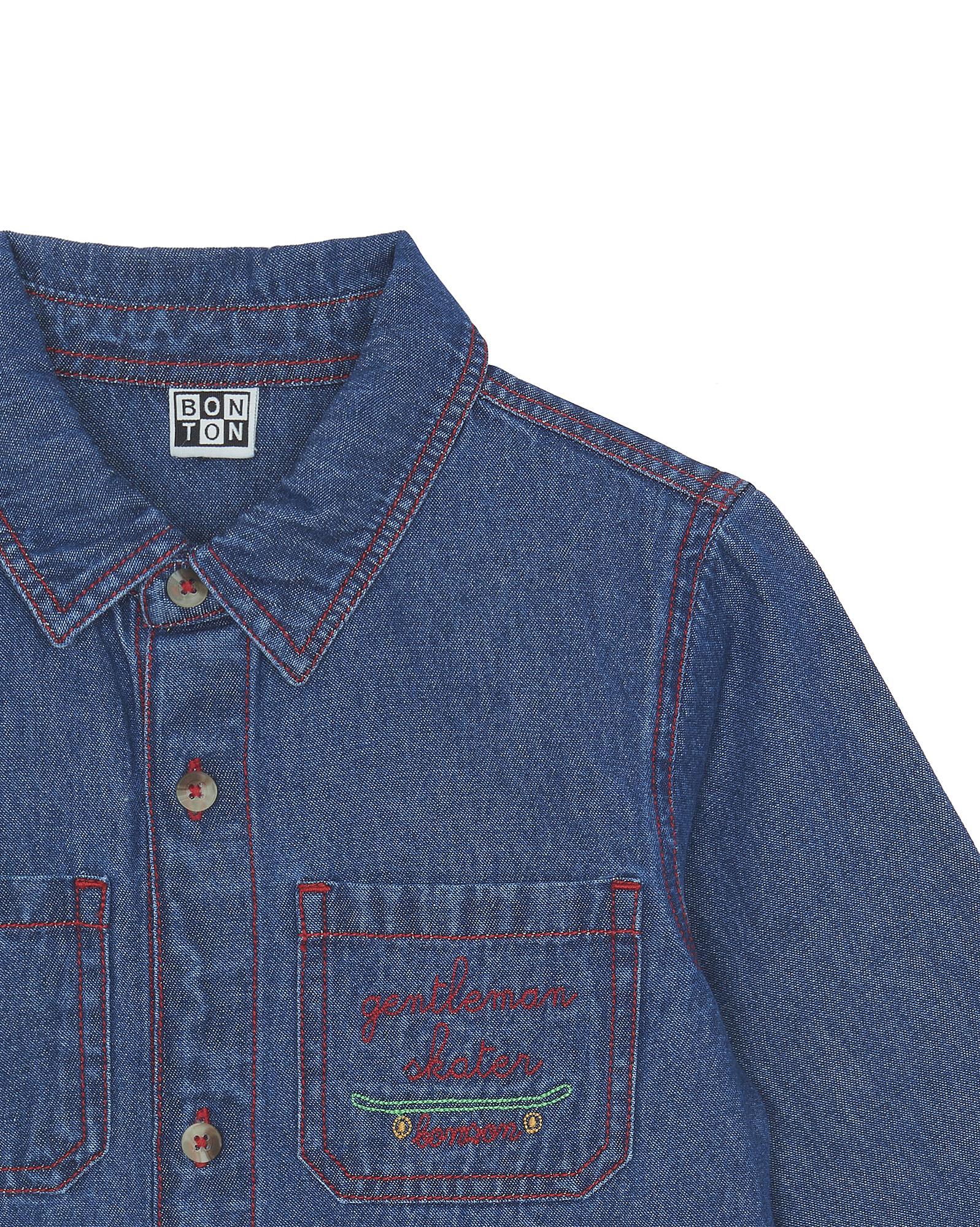 Chemise - Paname Bleue En Denim
