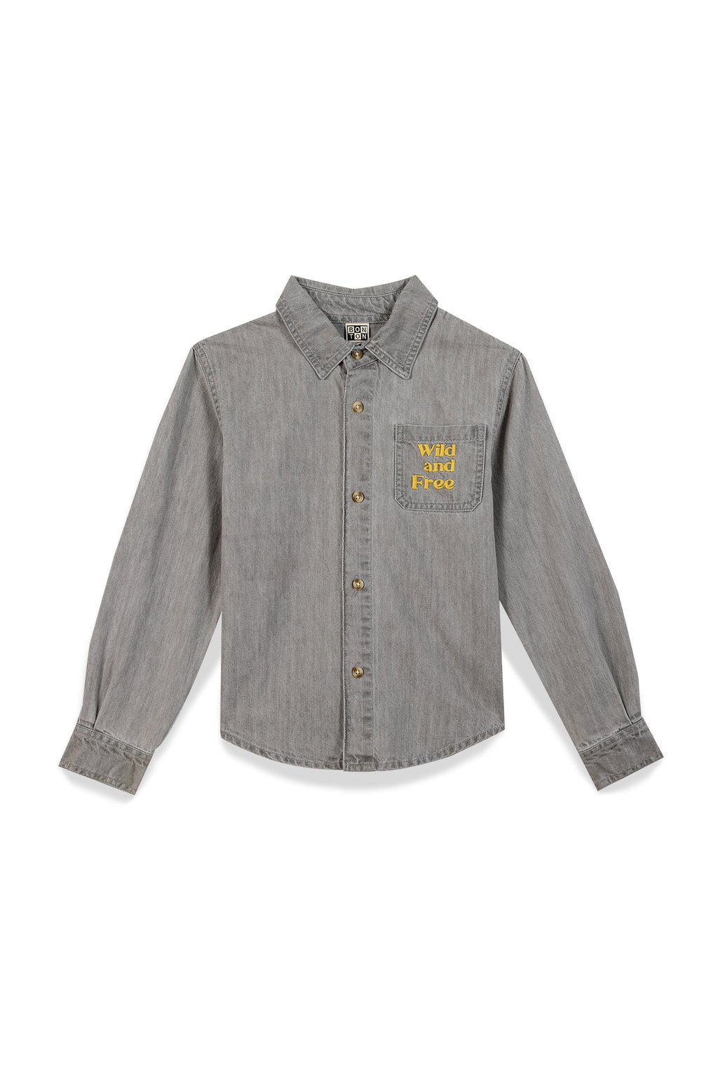 Chemise - Paname Chambray Gris