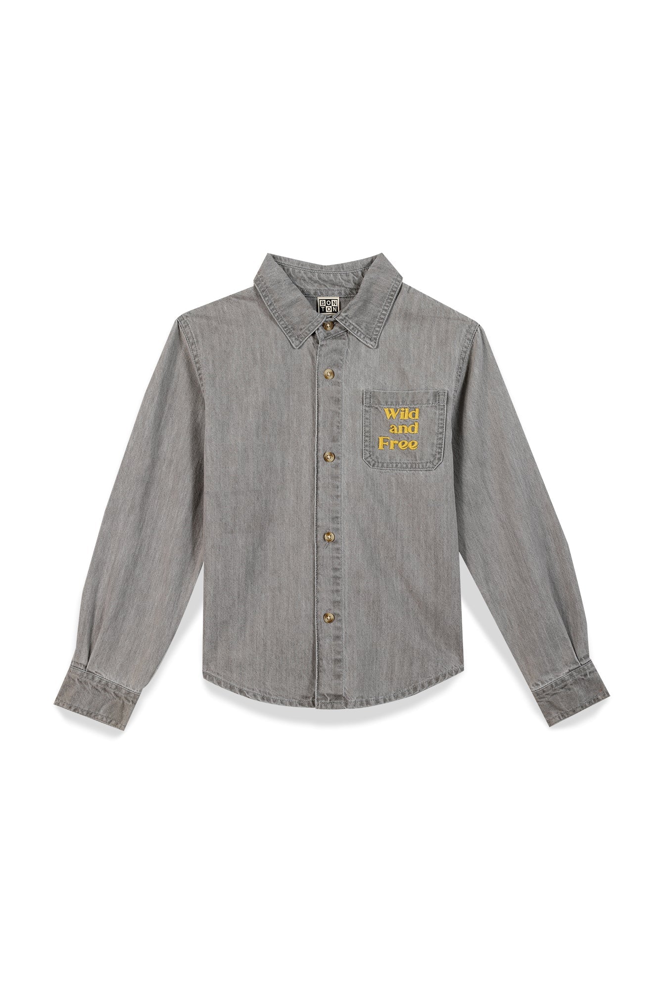 Chemise - Paname Chambray Gris