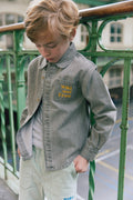 Chemise - Paname Chambray Gris