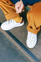 Baskets - Beige Cuir