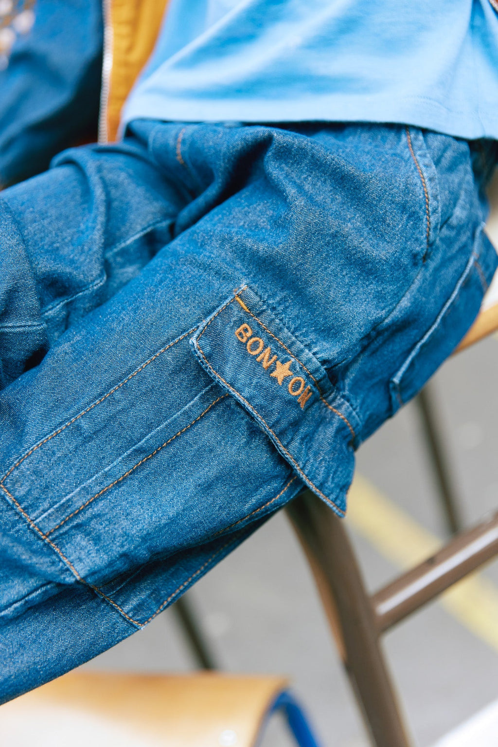 Pantalon - Fraggle Chambray Bleu