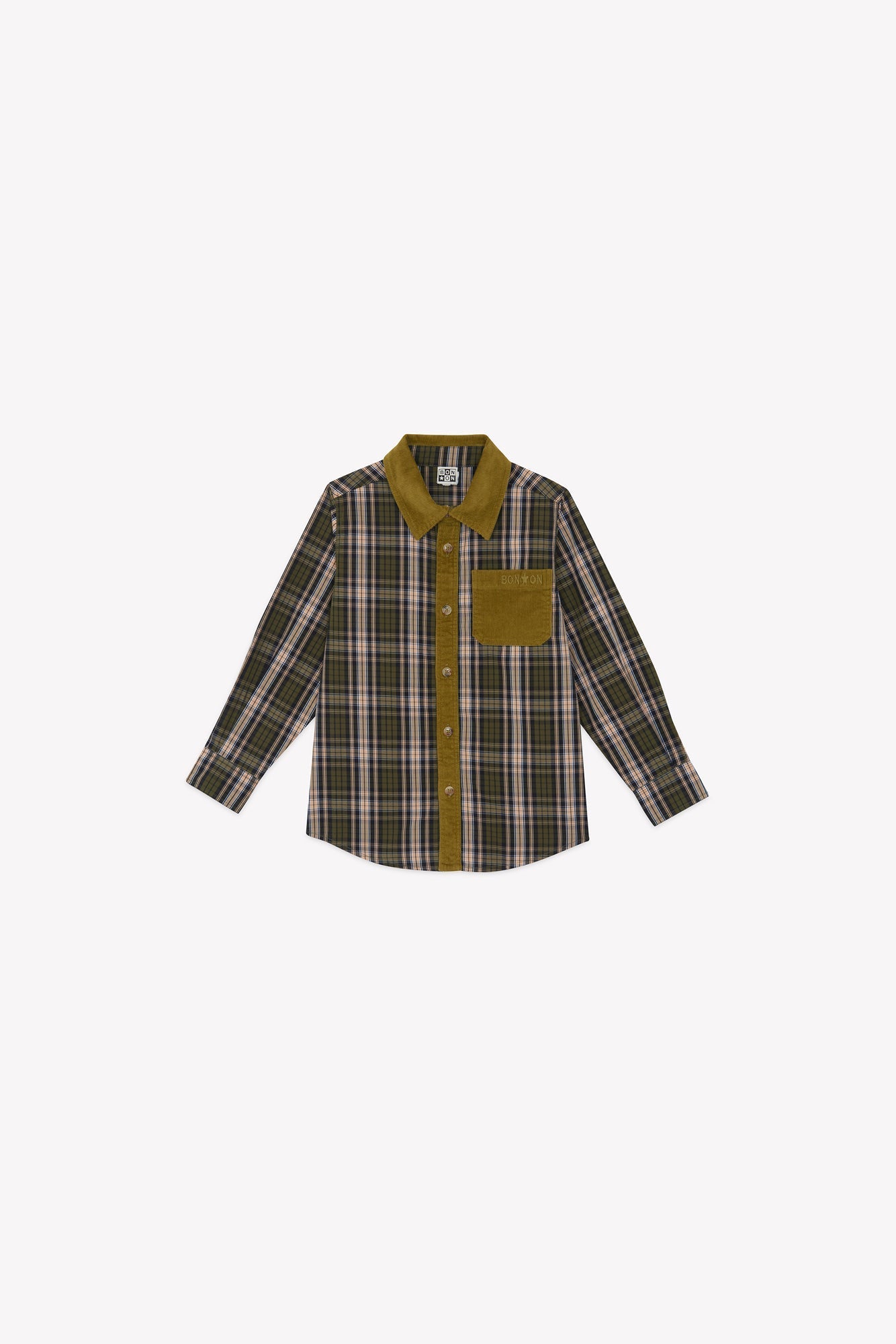 Chemise - Carreaux Kaki