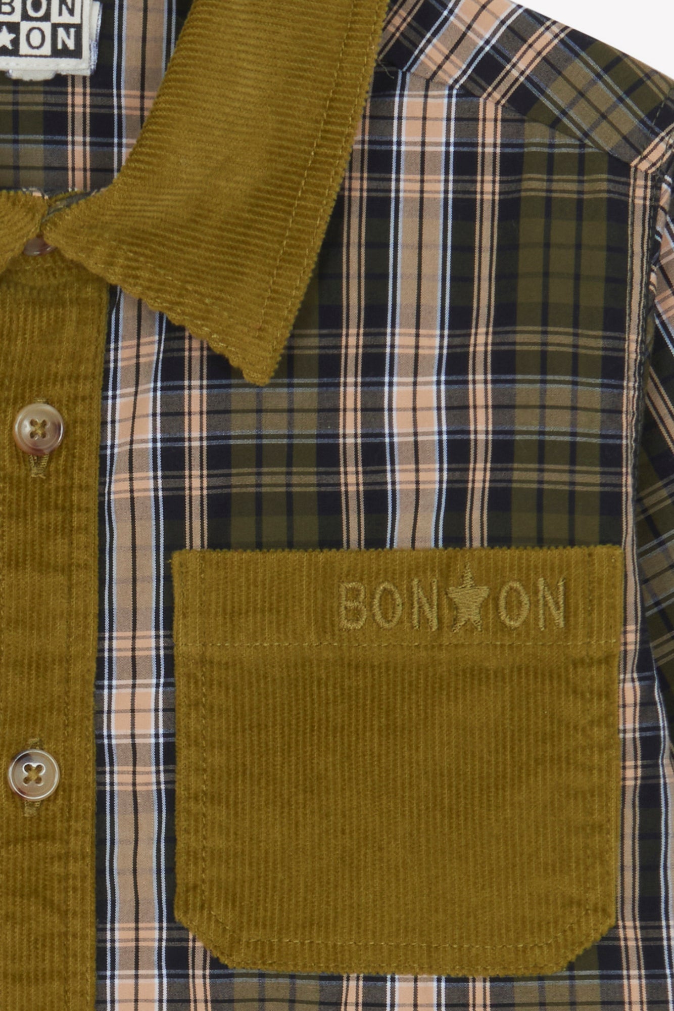 Chemise - Carreaux Kaki