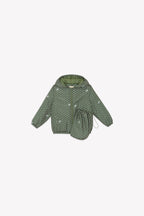 Veste - Flotte Vert Imprimé Étoiles