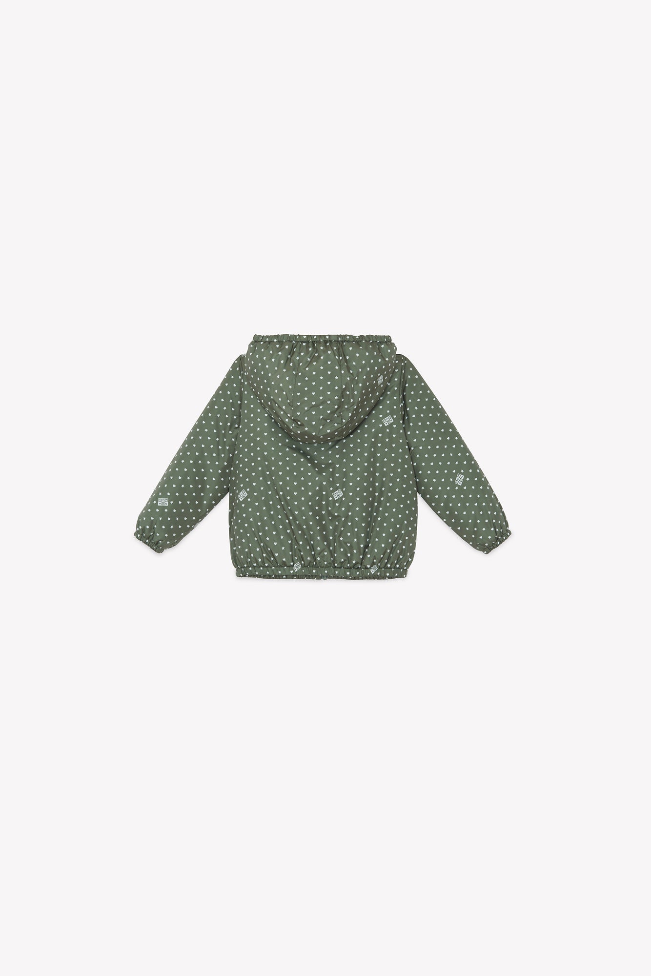 Veste - Flotte Vert Imprimé Étoiles