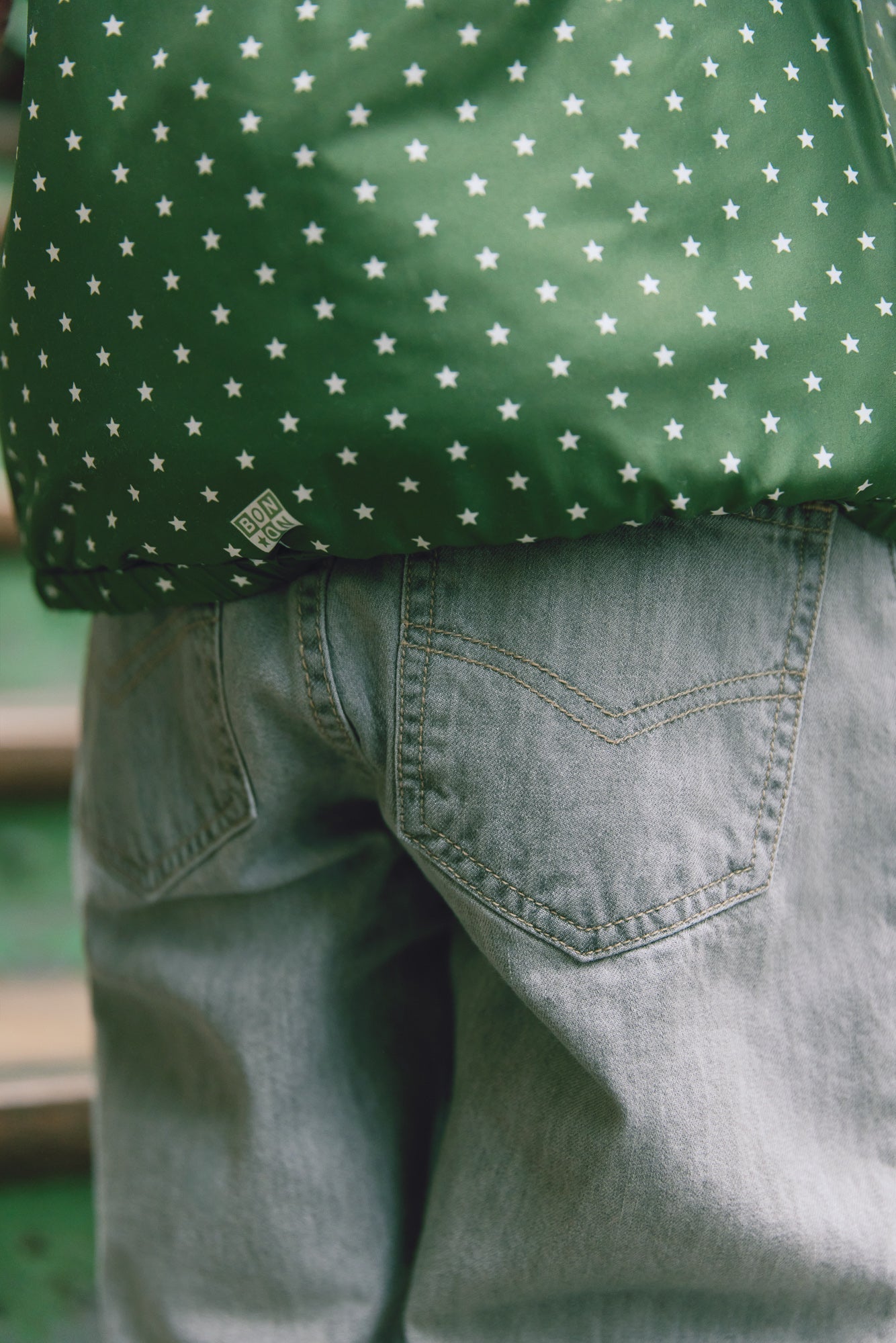 Pantalon - Daddy Chambray Gris