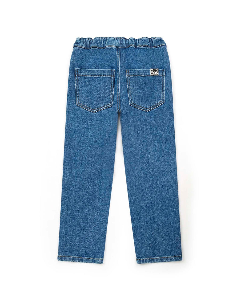 Pantalon - Fracas Bleu En Denim Stretch