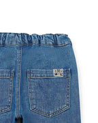 Pantalon - Fracas Bleu En Denim Stretch