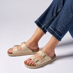 Sandales Ana - Beige - Femme
