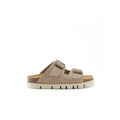 Sandales Ana Suede Taupe - Femme