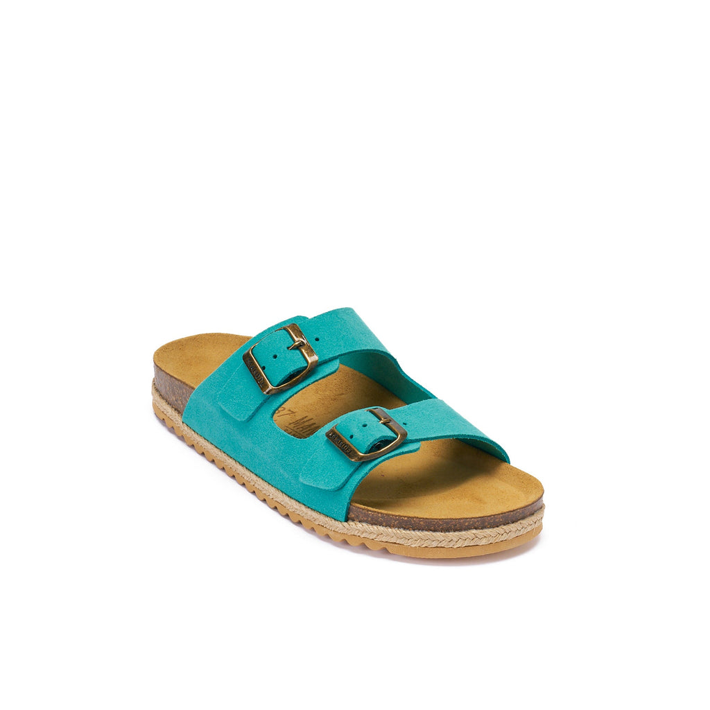 Sandales Alberto - Turquoise - Femme