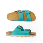 Sandales Alberto - Turquoise - Femme