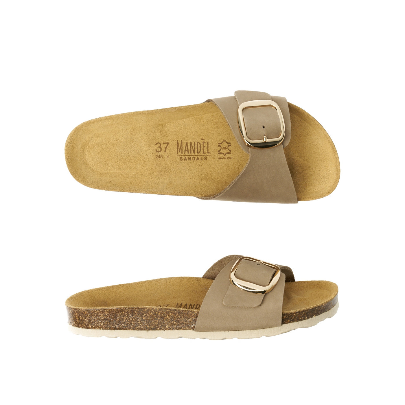 Sandales Agata - Taupe - Femme