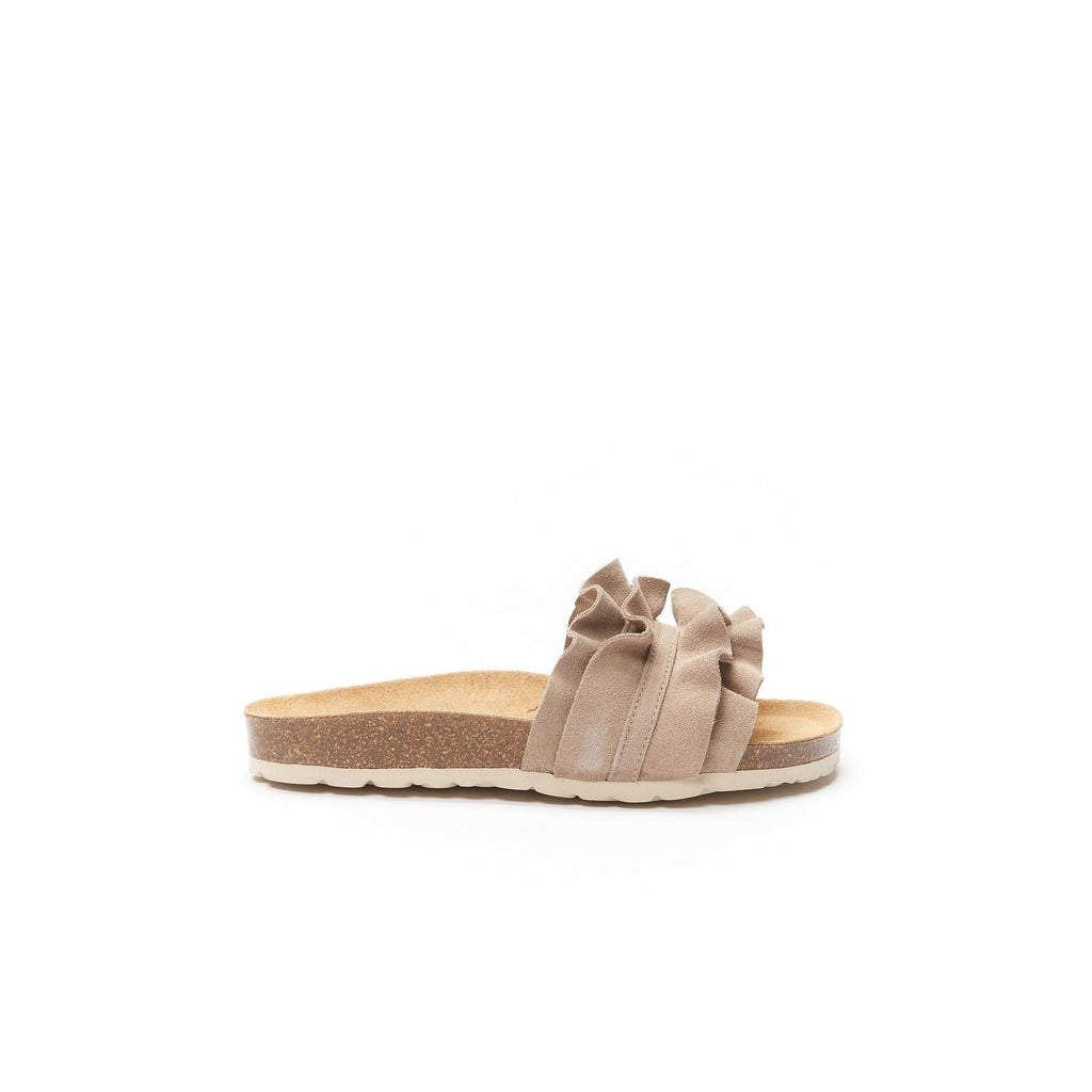 Sandales Sofia Suede Taupe - Femme