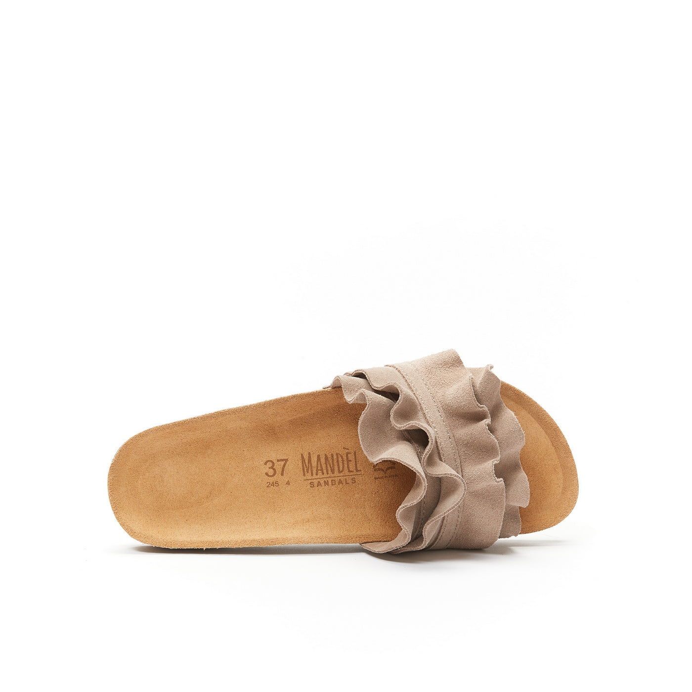 Sandales Sofia Suede Taupe - Femme