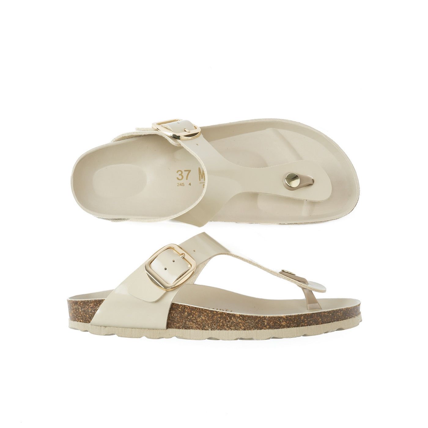 Tongs Blanca - Beige - Femme