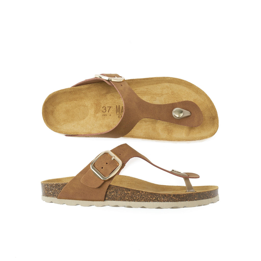 Tongs Blanca - Brown - Femme