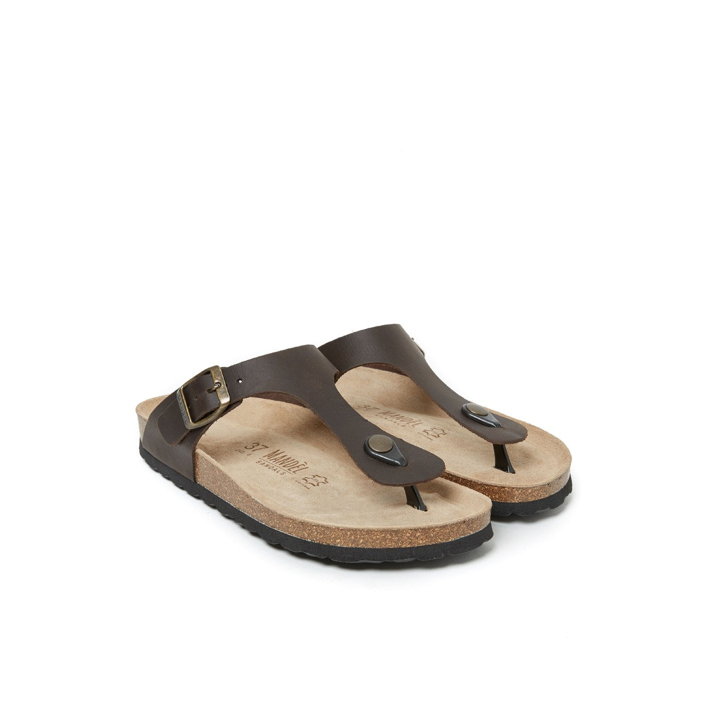 Tongs Blanca - Dark Brown - Femme