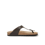 Tongs Blanca - Dark Brown - Femme