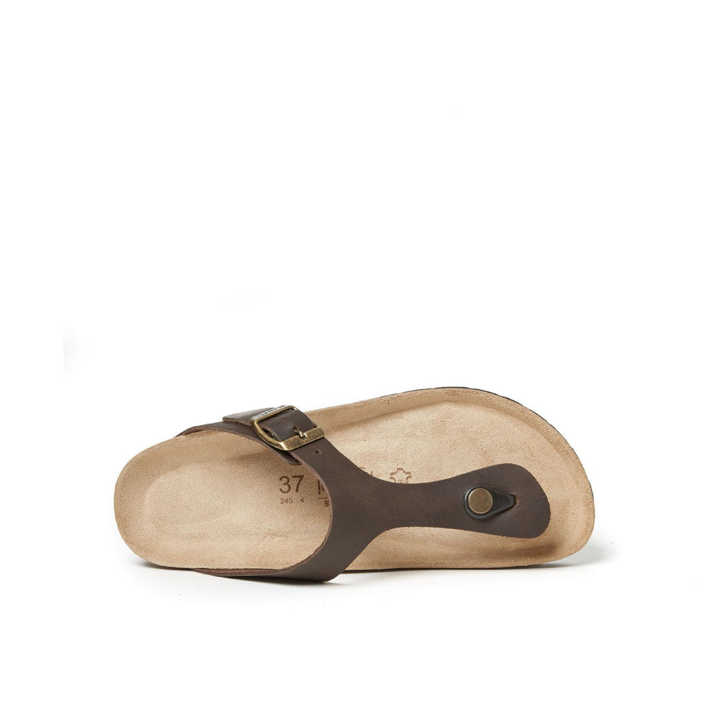 Tongs Blanca - Dark Brown - Femme