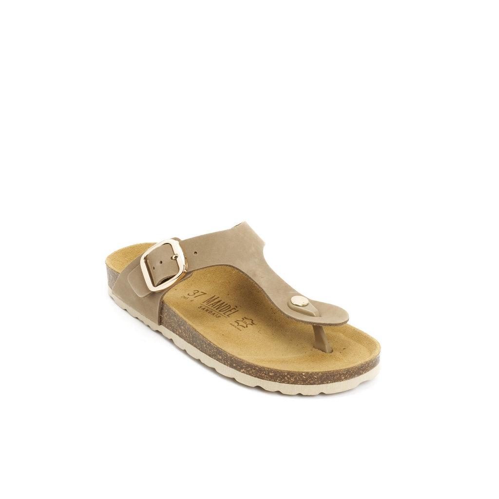 Tongs Blanca - Taupe - Femme
