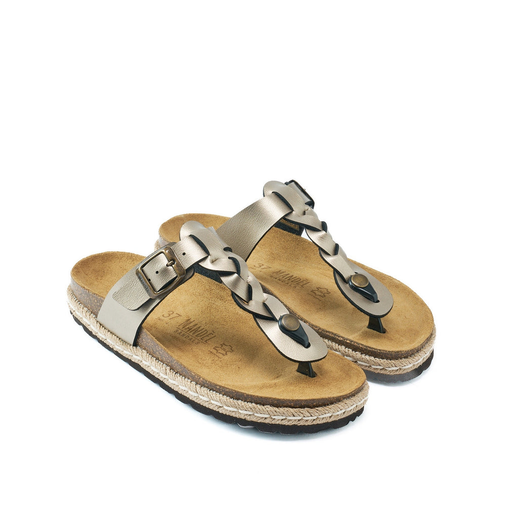 Tongs Luna - Bronze - Femme