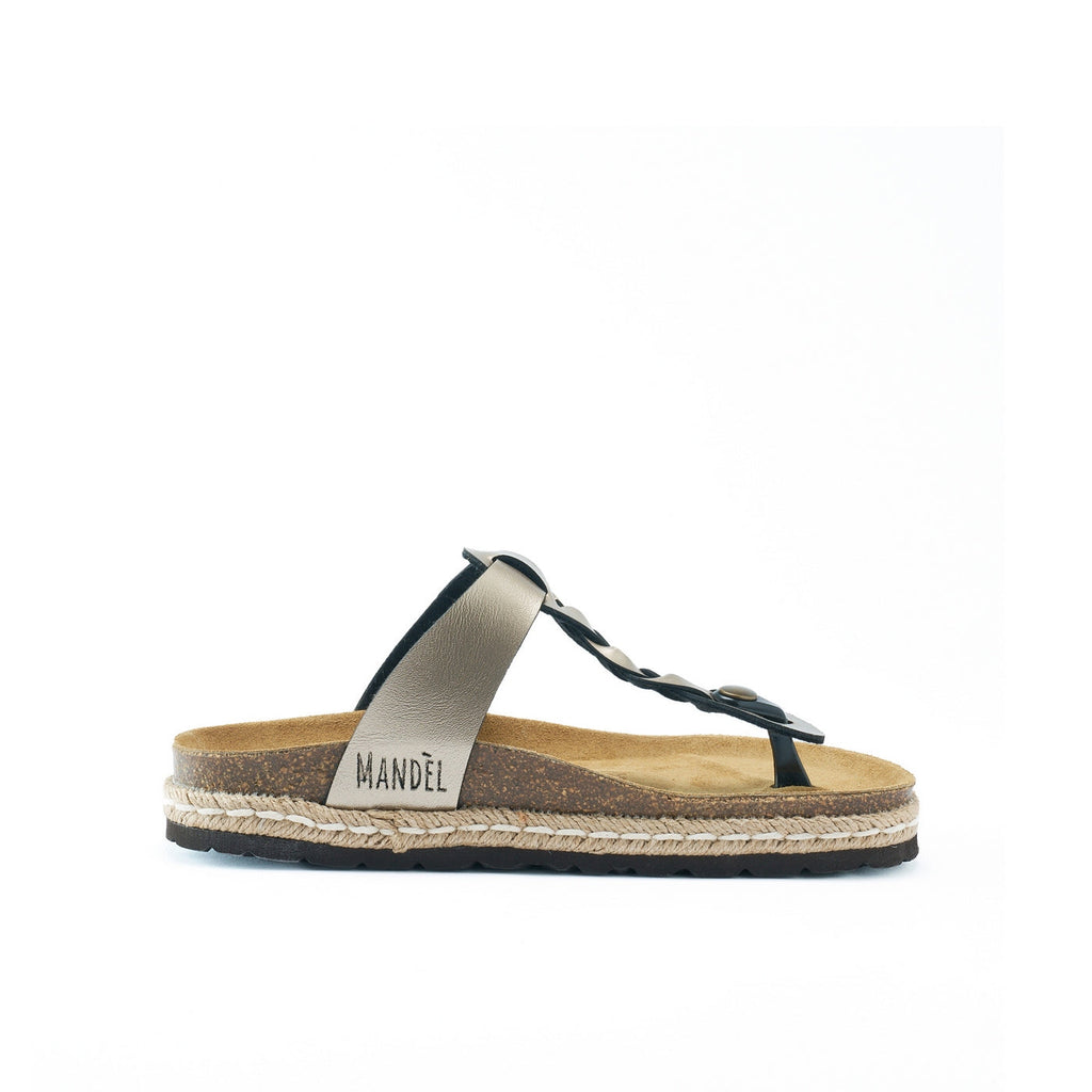 Tongs Luna - Bronze - Femme