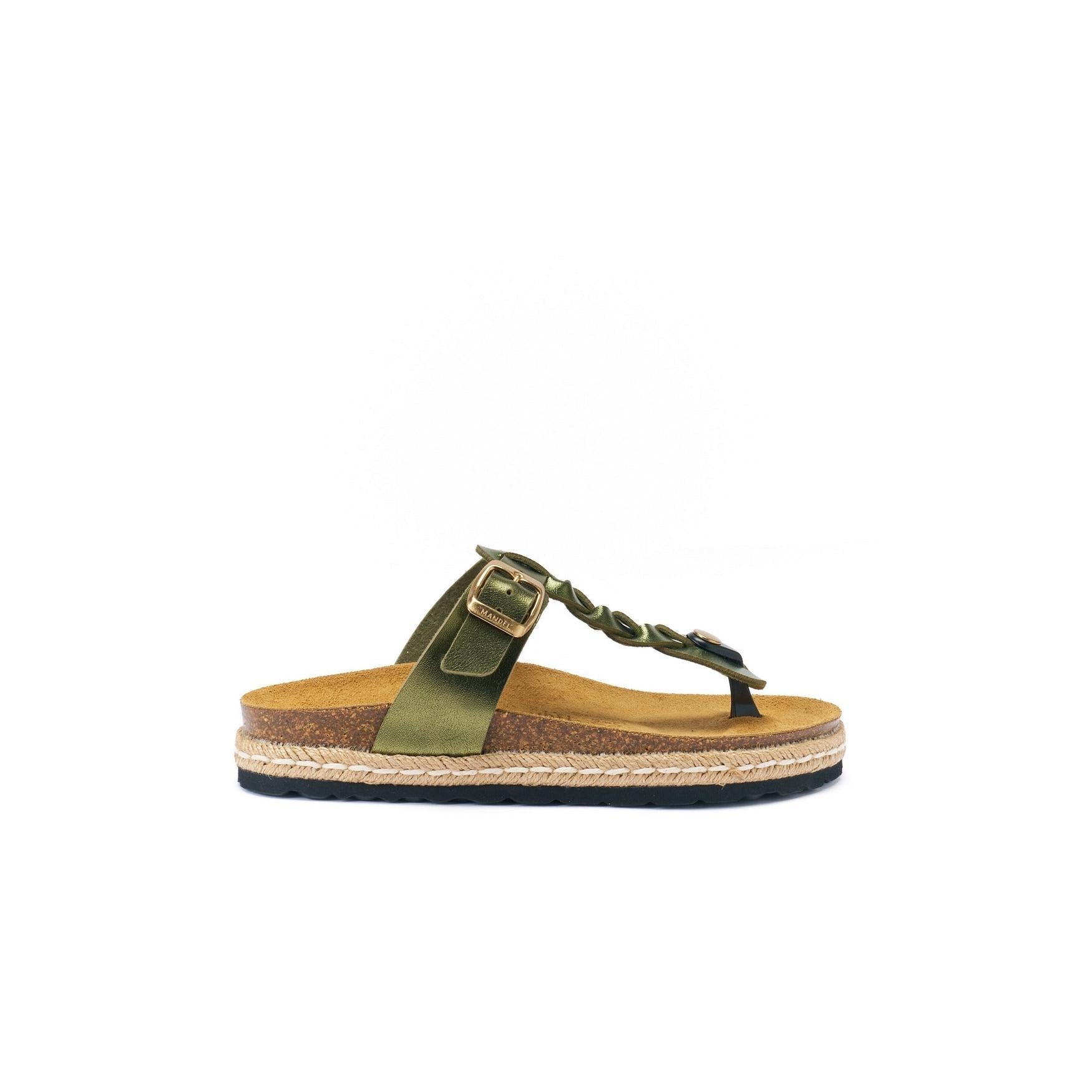 Tongs Luna - Green - Femme