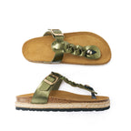Tongs Luna - Green - Femme