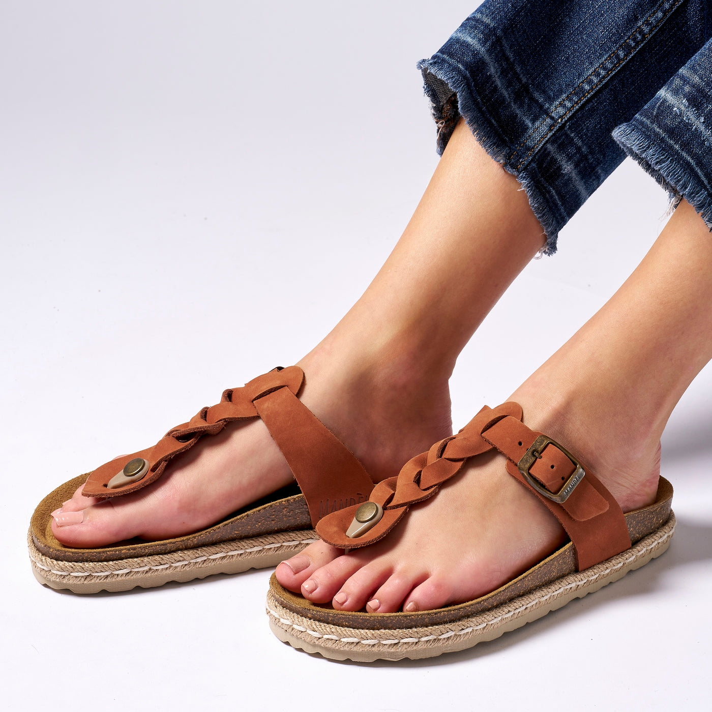 Tongs Luna - Brown - Femme